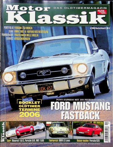 Deckblatt Motor Klassik (04/2006)